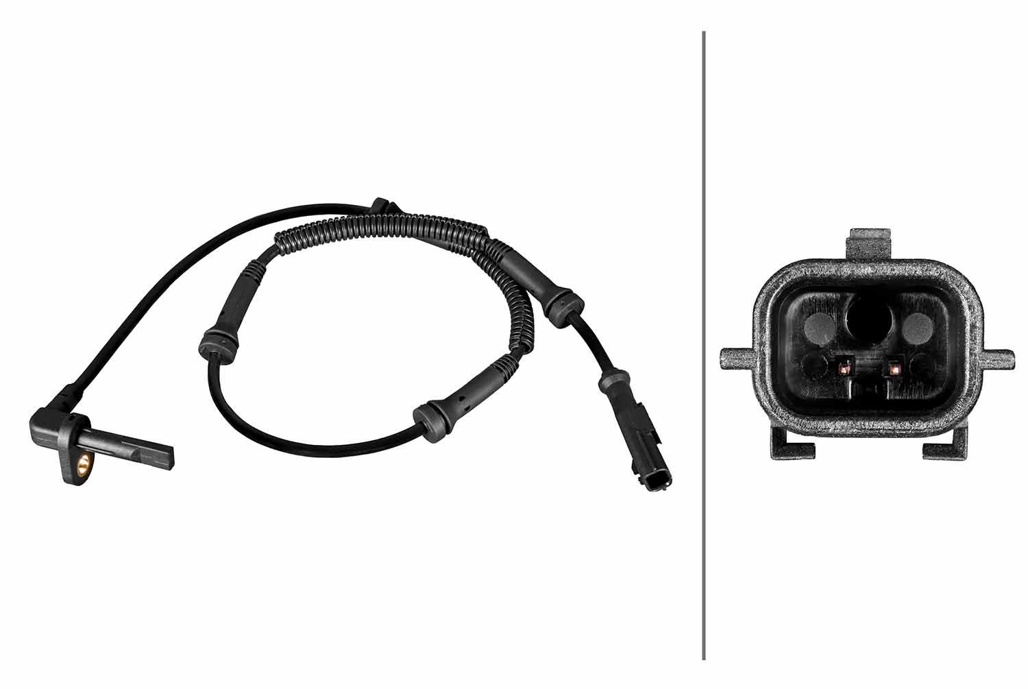 HELLA Αισθητήρας, στροφές τροχού 6PU 358 216-581 Αισθητήρας ABS HELLA GRANDE PUNTO 6PU 358 216-581 φθηνά