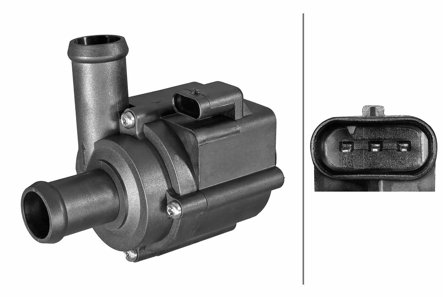 HELLA Extra vattenpump 8TW 358 313-351 8TW 358 313-351 HELLA vattenpump oberoende uppvärmning VOLVO V90 Kombi