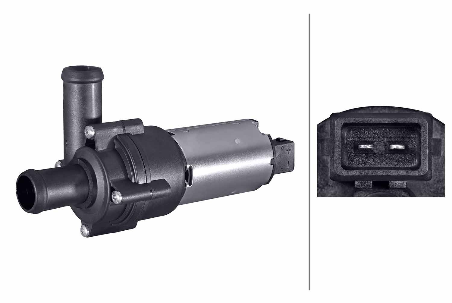 HELLA Zusatzwasserpumpe 8TW 358 313-391 Zusatzkühlmittelpumpe HELLA Baureihe 124 8TW 358 313-391 günstig