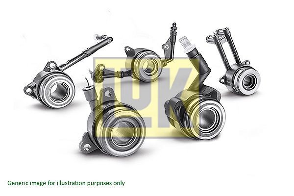 LuK Central Slave Cylinder, clutch 510 0346 10 LuK 510 0346 10 Ford Transit Tourneo MK6 concentric slave cylinder replacement
