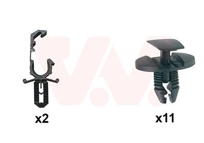 Kit d'assemblage, capot-moteur VAN WEZEL 0937797 VAN WEZEL 0937797 Capot-moteur PEUGEOT 2008 2019