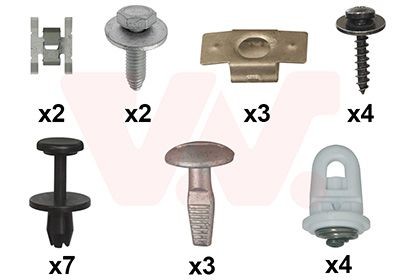 VAN WEZEL Montageset, bumper 0943794 VAN WEZEL 0943794 originele Bumpersteun Peugeot Expert Tepee kosten
