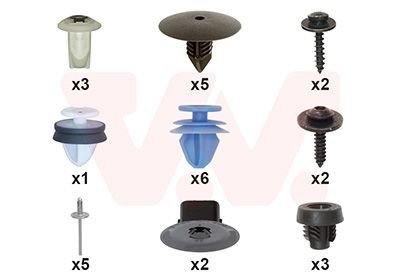 VAN WEZEL Kit de montage, aile 1511796 Dacia JOGGER Aile VAN WEZEL 1511796