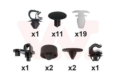 VAN WEZEL Montageset, motorkap 1511797 VAN WEZEL 1511797 Motorkap en onderdelen MB G-Klasse goedkoop