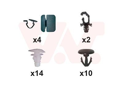 VAN WEZEL Σετ τοποθέτησης, καπό μηχανής 1906797 Καπό VAN WEZEL S-MAX 1906797 φθηνά