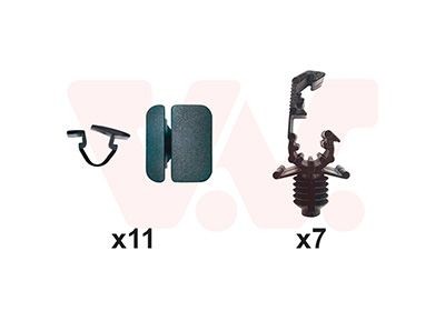 VAN WEZEL Montageset, motorkap 1949797 1949797 Motorkap FORD TRANSIT CONNECT VAN WEZEL