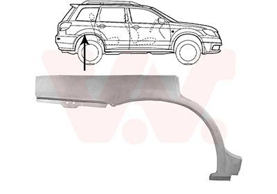 Radlauf VAN WEZEL 3271148 VAN WEZEL 3271148 Seitenwand MITSUBISHI ASX 2023 Kosten
