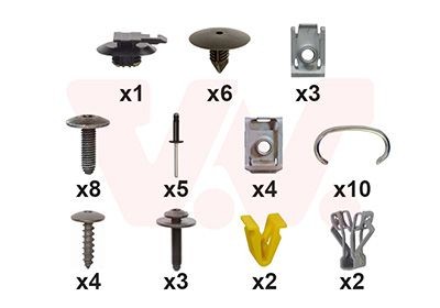 VAN WEZEL Montageset, bumper 3396794 VAN WEZEL 3396794 originele Bumpersteun Opel Movano B Bus kosten