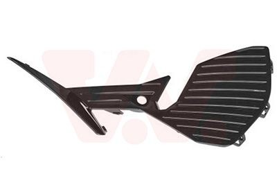 VAN WEZEL Kofangerliste 4093595 Blendprop kofanger PEUGEOT VAN WEZEL 4093595