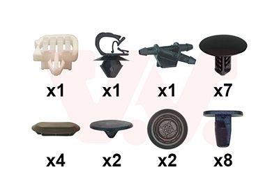 VAN WEZEL Kit montaggio, Cofano motore 4415797 4415797 costo Cofano anteriore VAN WEZEL RENAULT MEGANE