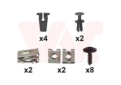 VAN WEZEL As.sarja puskuri 4907793 VAN WEZEL 4907793 Seat Ateca kh7 puskurin kiinnike hinta