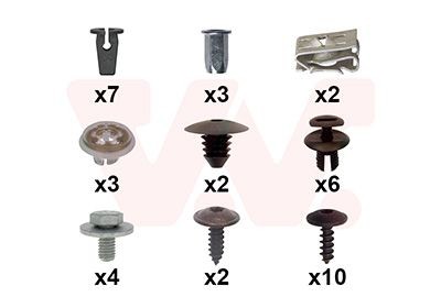 Montāžas komplekts, Spārns VAN WEZEL 4929796 VAN WEZEL 4929796 Spārns SEAT IBIZA 2024