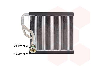 VAN WEZEL Aurusti, kliimaseade 8200V444 VAN WEZEL Konditsioneeri aurusti SEAT 8200V444