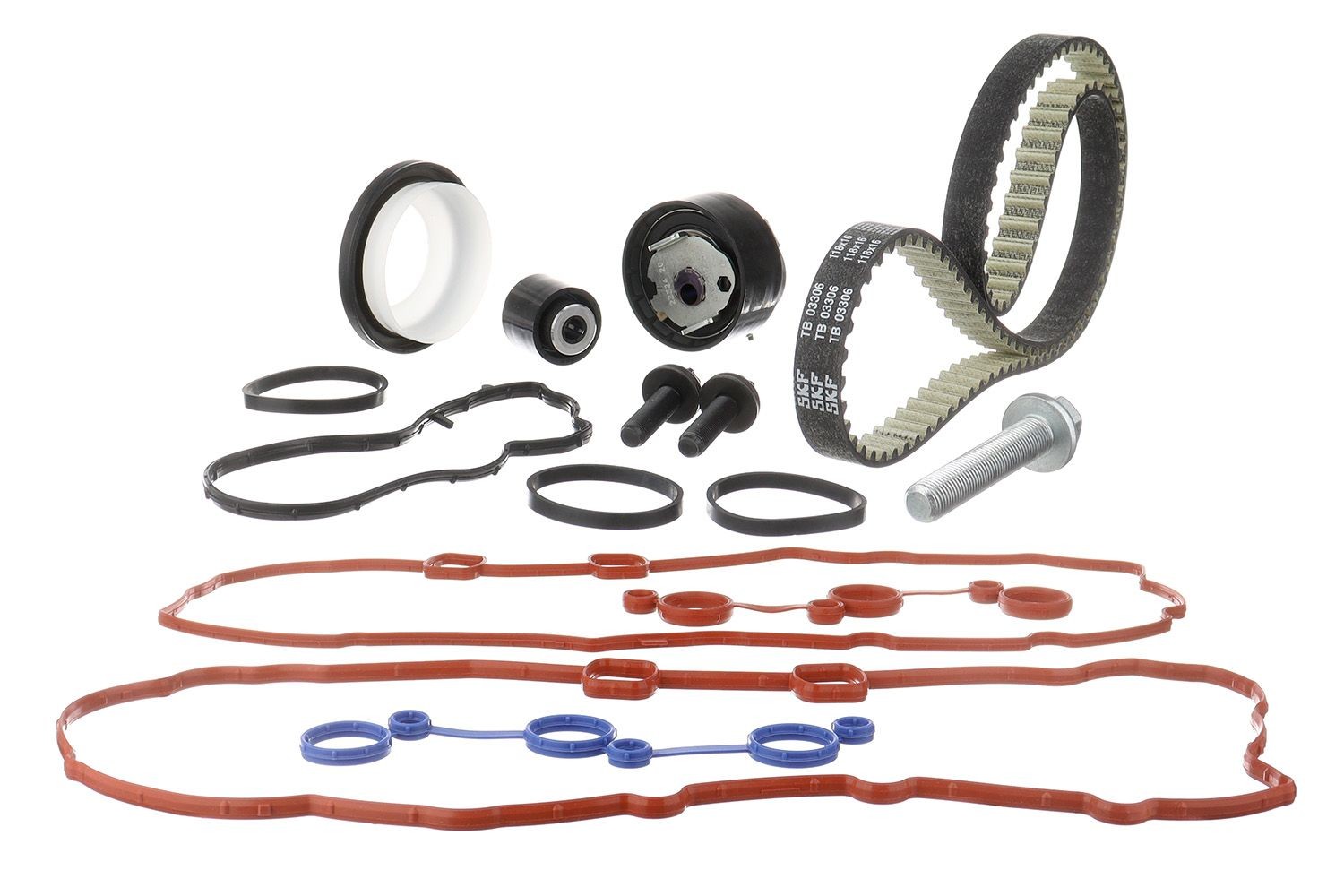 SKF Kit cinghia di distribuzione VKMA 03306-1 SKF VKMA 03306-1 Kit cinghia di distribuzione TOYOTA Aygo (AB40) 1.0 VVTi (KGB40) 72 CV 2024