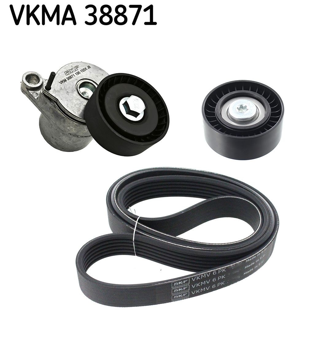 SKF Soonrihmakomplekt VKMA 38871 SKF VKMA 38871 Soonrihmakomplekt BMW F25 odav