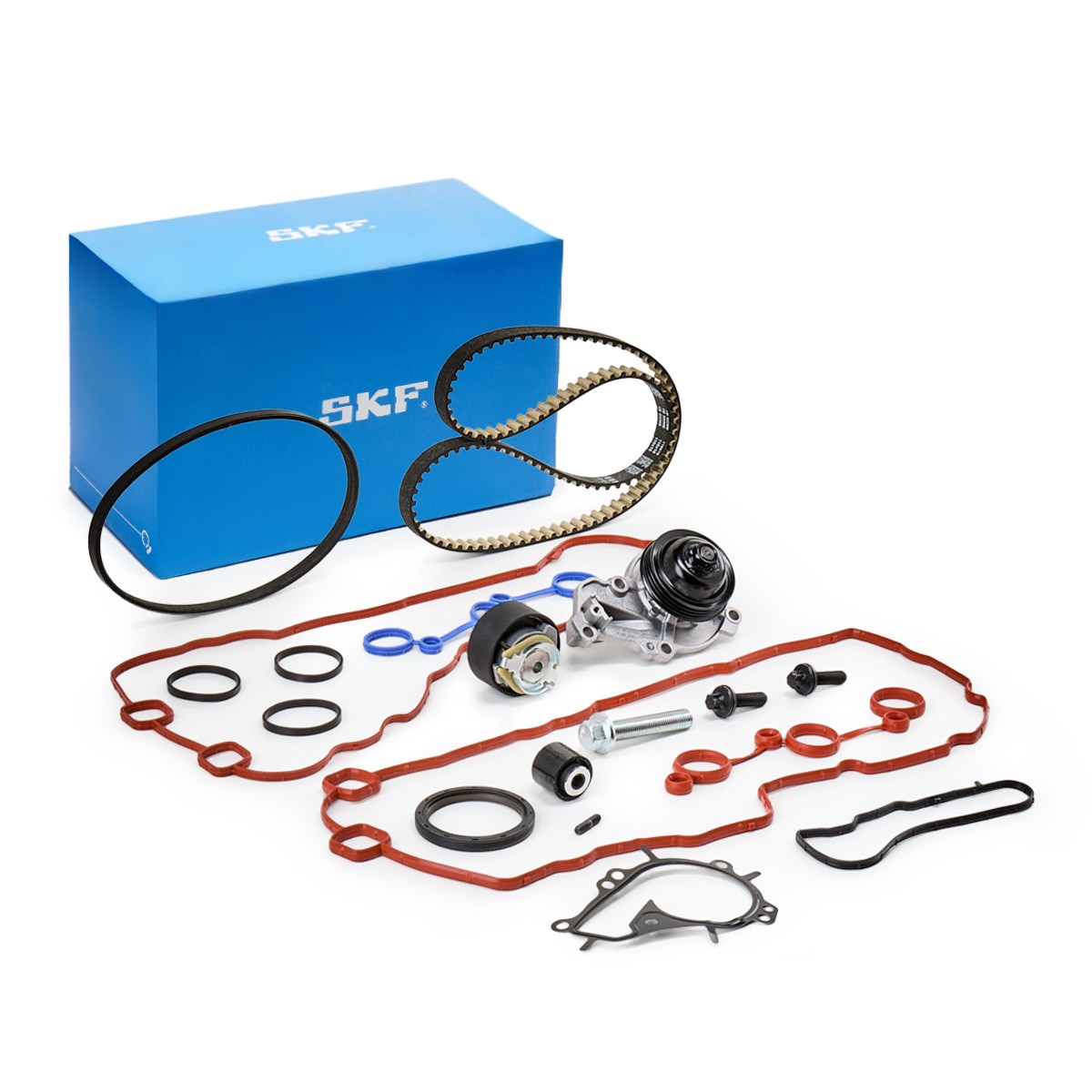 Kit cinghia distribuzione, pompa acqua SKF VKMC 03306 SKF VKMC 03306 Kit cinghia di distribuzione e pompa acqua TOYOTA AYGO 2018