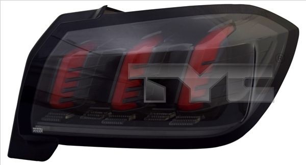 TYC Achterlicht 11-15369-00-2 TYC 11-15369-00-2 Achterlamp 208 II Hatchback (UB_, UP_, UW_, UJ_) originele prijs