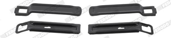 FERODO Kit d'accessoires, plaquette de frein à disque FAC183 FAC183 Kit d'accessoires, plaquette de frein à disque Volkswagen CADDY FERODO