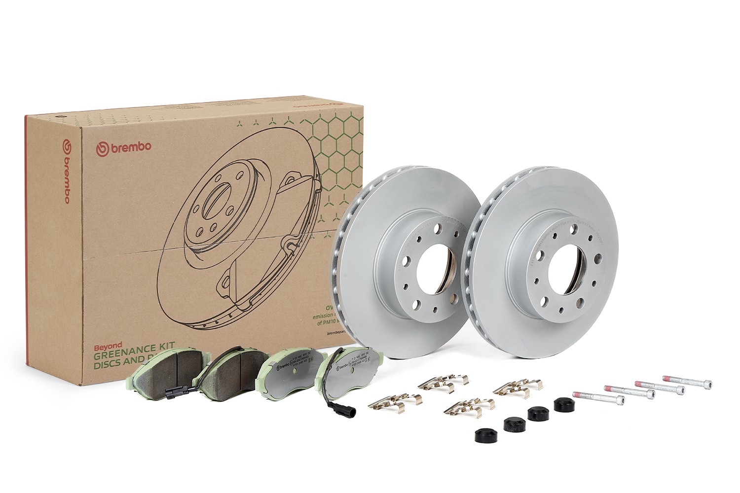 BREMBO Bremžu komplekts, Disku bremzes KT 10 002 Bremžu komplekts Fiat 146A/E KT 10 002 BREMBO