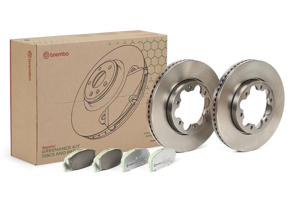 BREMBO Bremseskiver og klodser KT 10 039 KT 10 039 Bremseskiver og klodser TOYOTA GT 86 BREMBO