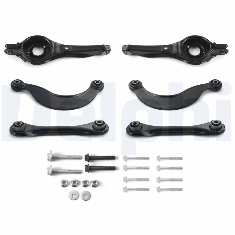 DELPHI Jogo de reparação, braço transversal TC8585KIT DELPHI TC8585KIT Kit de montagem braço oscilante Ford Mondeo ba7 preço