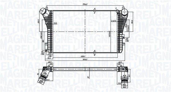 Ladeluftkühler MAGNETI MARELLI 351319206210 MAGNETI MARELLI 351319206210 Ladeluftkühler VW SHARAN 2014 Kosten