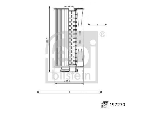 FEBI BILSTEIN Hydraulikfiltersatz, Automatikgetriebe 197270 FEBI BILSTEIN 197270 Hydraulikfiltersatz, Automatikgetriebe VOLVO S60 II (Y20, 134) T3 152 PS 2015