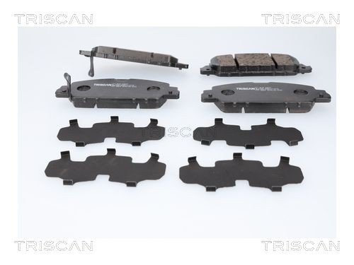 TRISCAN Brake pad set 8110 43077 8110 43077 TRISCAN brake pads HONDA CR-V