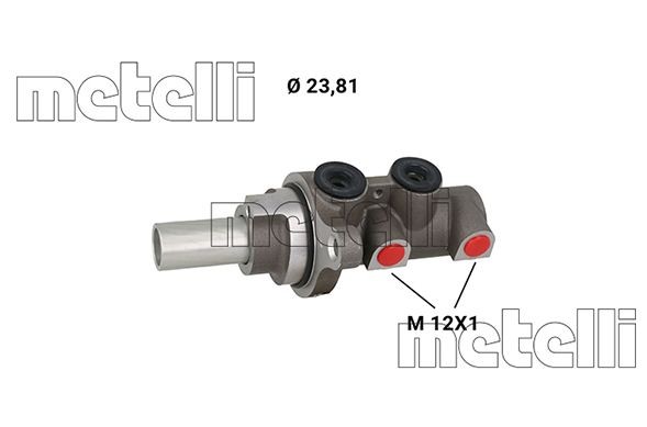 Peapiduri silinder METELLI 05-1287 METELLI 05-1287 HYUNDAI i30 2021 Piduri peasilinder