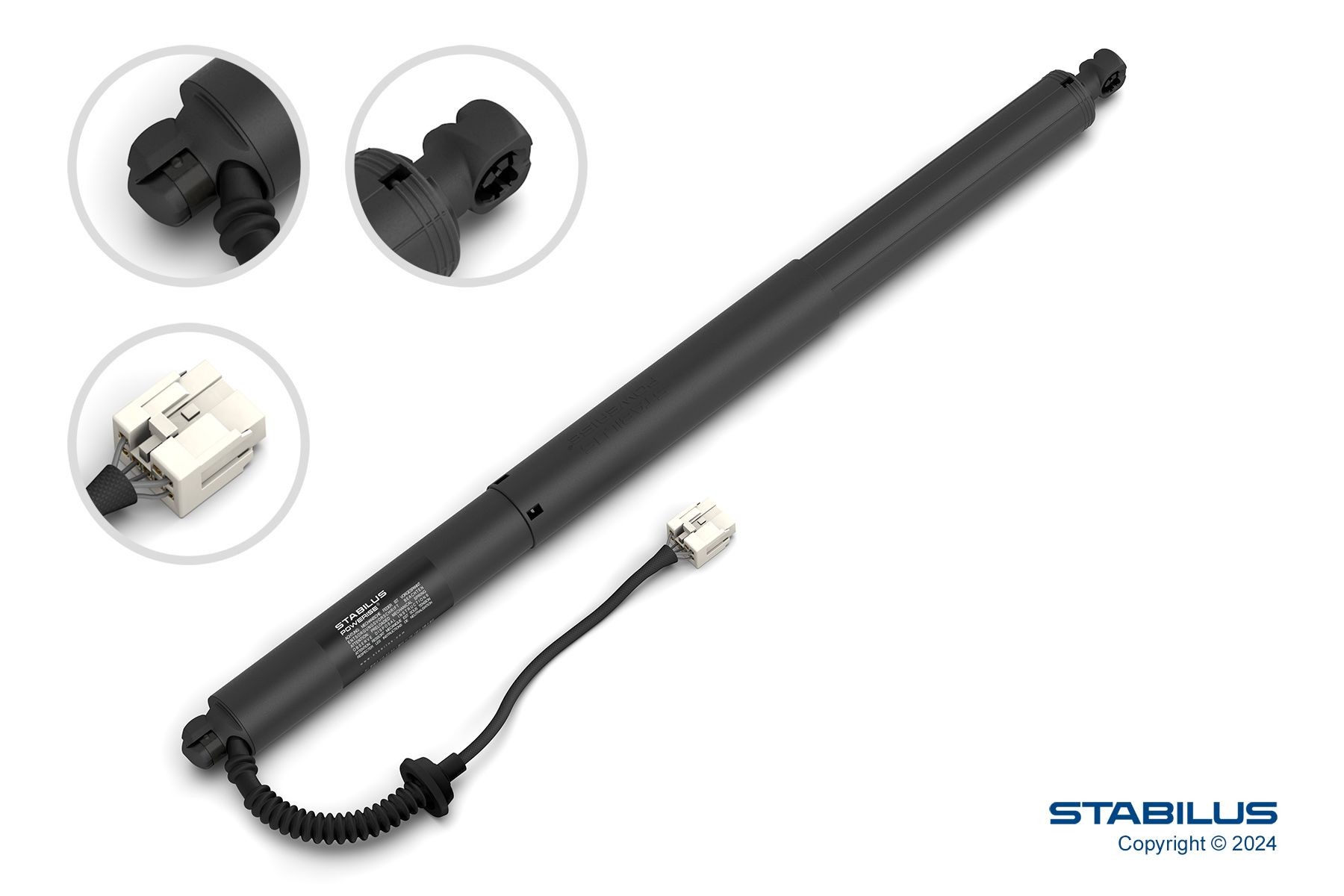 Moteur électrique, hayon STABILUS 503390 STABILUS 503390 Vérin électrique de hayon NISSAN X-TRAIL 2018