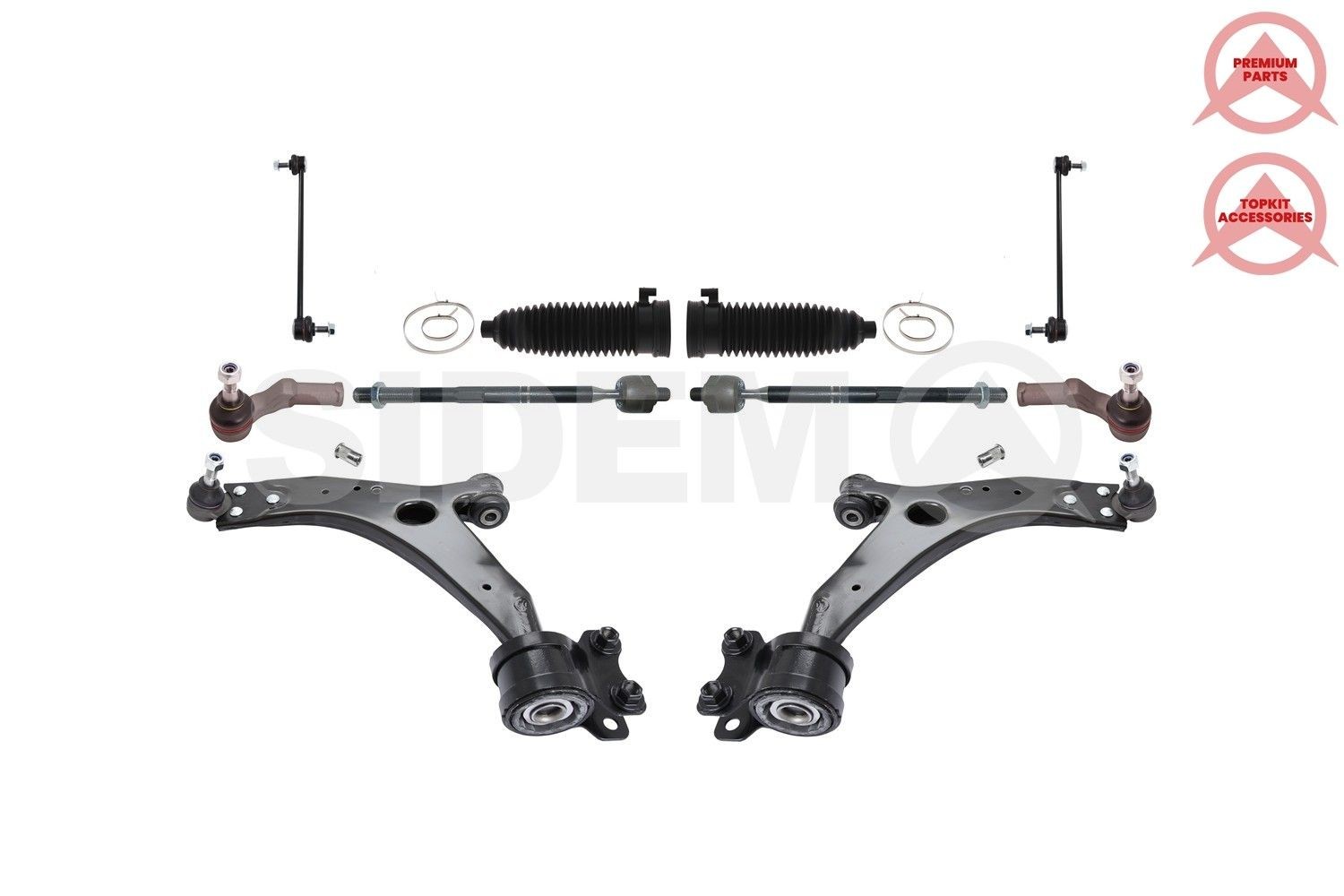 SIDEM Reparatieset, wieldraagarm 3072 Reparatieset, wielophanging SIDEM TOURNEO CONNECT 3072 goedkoop