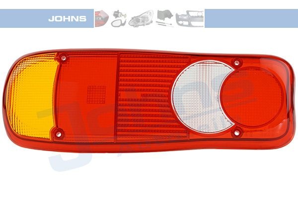 JOHNS Vidro de farol, luz traseira 30 44 87-51 JOHNS 30 44 87-51 Vidro de farol, luz traseira OPEL Movano B Van (X62) 2.3 CDTI RWD (FV) 101 cv 2011