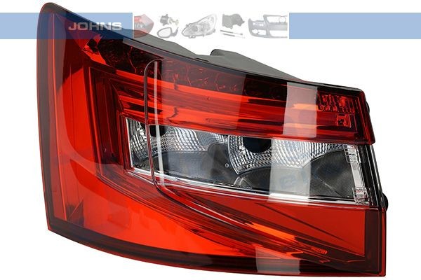Baglygte JOHNS 71 42 87-5 JOHNS 71 42 87-5 Baglys venstre bag Skoda RAPID 2019