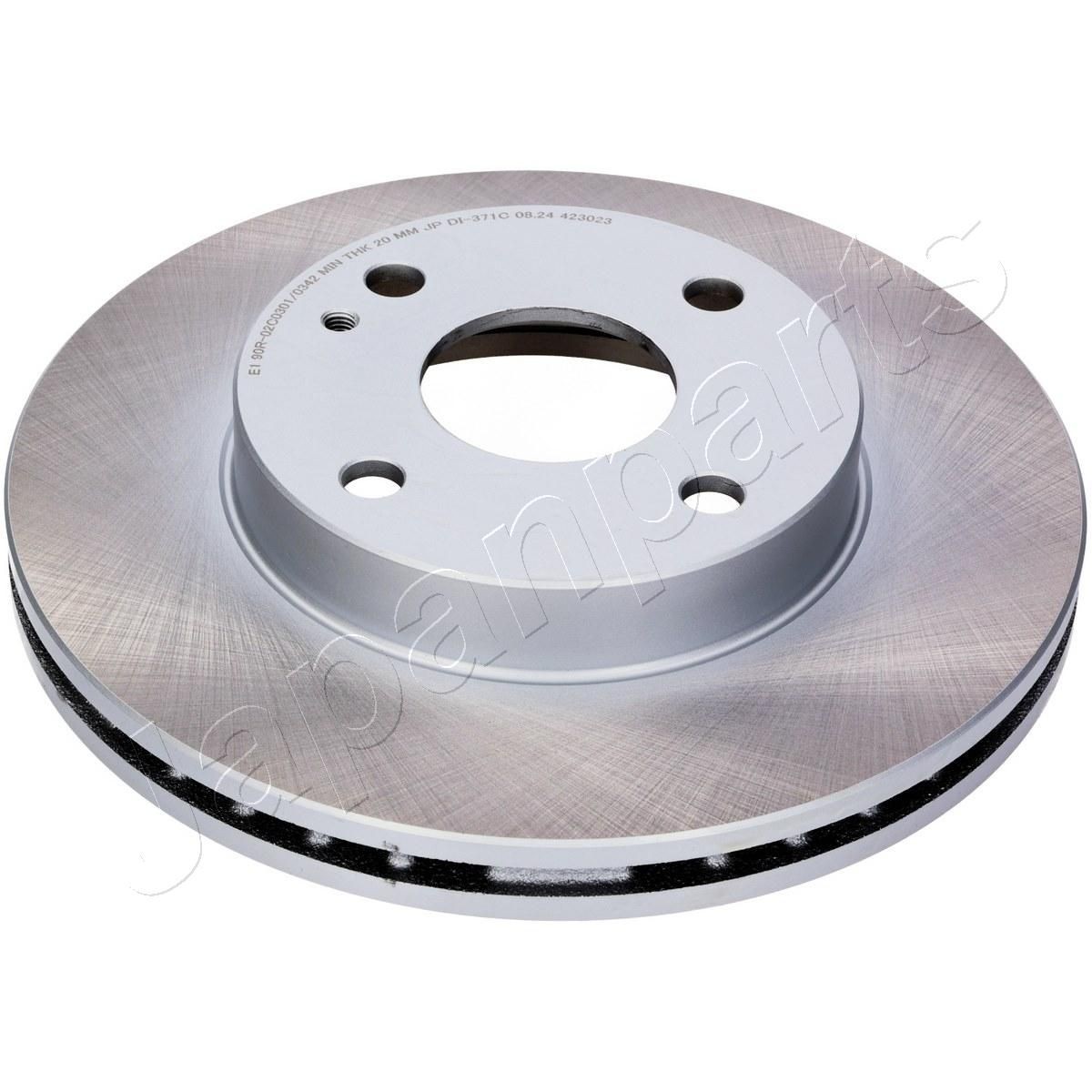 JAPANPARTS Brake disc DI-371C MAZDA CX-7 JAPANPARTS brake discs DI371C