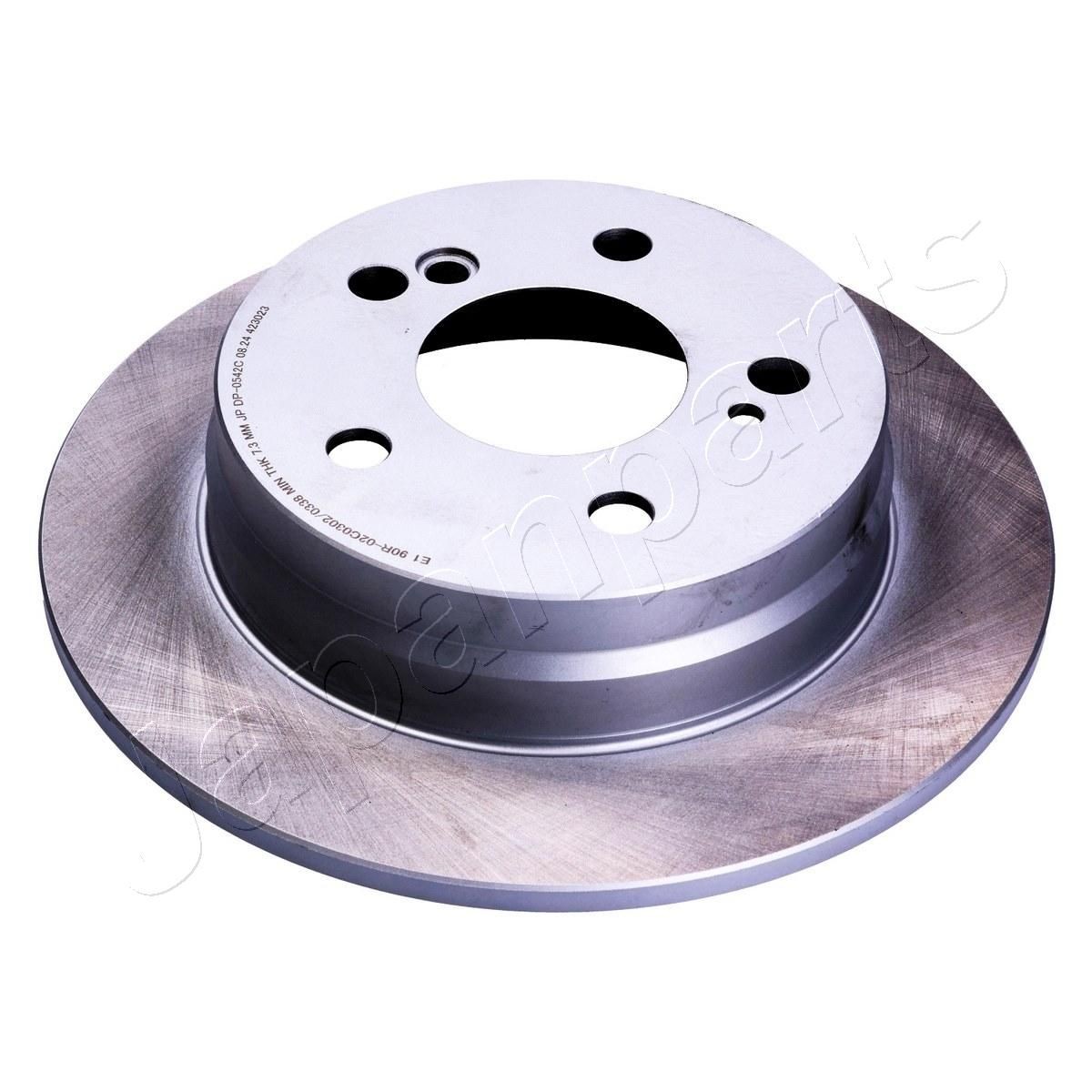 JAPANPARTS Bremseskive DP-0542C Sports bremseskiver JAPANPARTS A-klasse DP-0542C billig