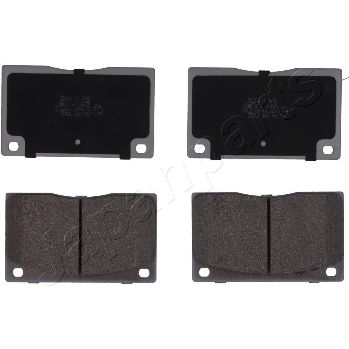 JAPANPARTS Τακάκια φρένων PA-L23AF PA-L23AF Τακάκια JAGUAR S-TYPE JAPANPARTS