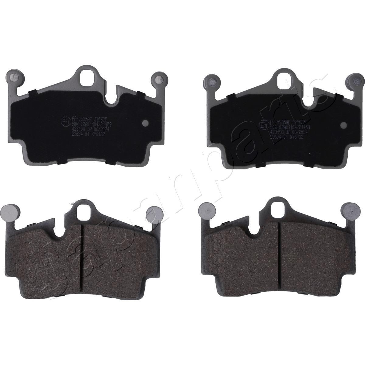 JAPANPARTS Brzdové doštičky/platničky PP-0935AF Platničky JAPANPARTS PANAMERA PP-0935AF lacné