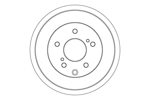 TRW Tambour de frein DB5006 Tambour de frein TRW JUKE DB5006 pas cher