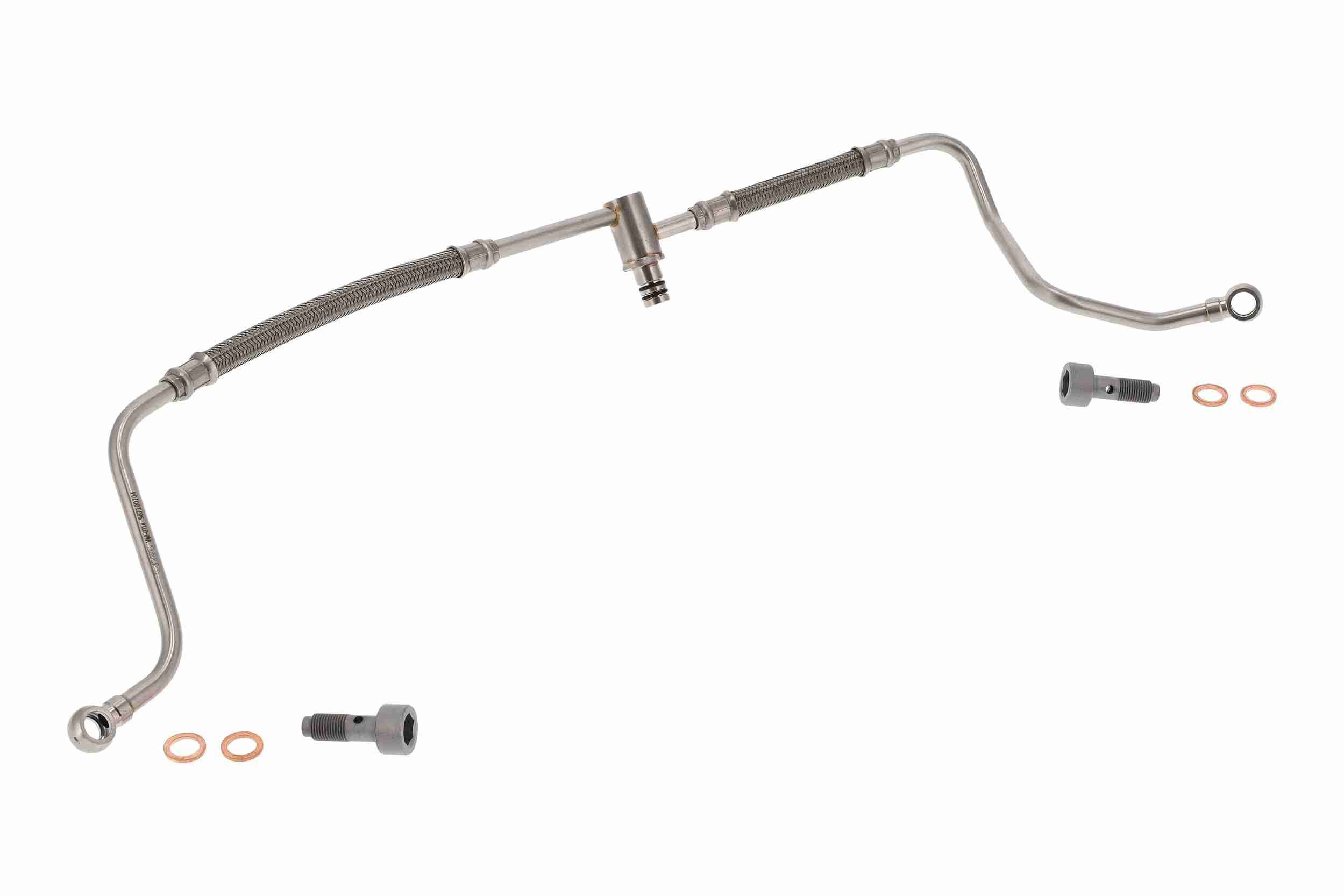VAICO Oil Pipe, charger V48-0714 FIAT UNO VAICO turbo oil feed pipe V480714