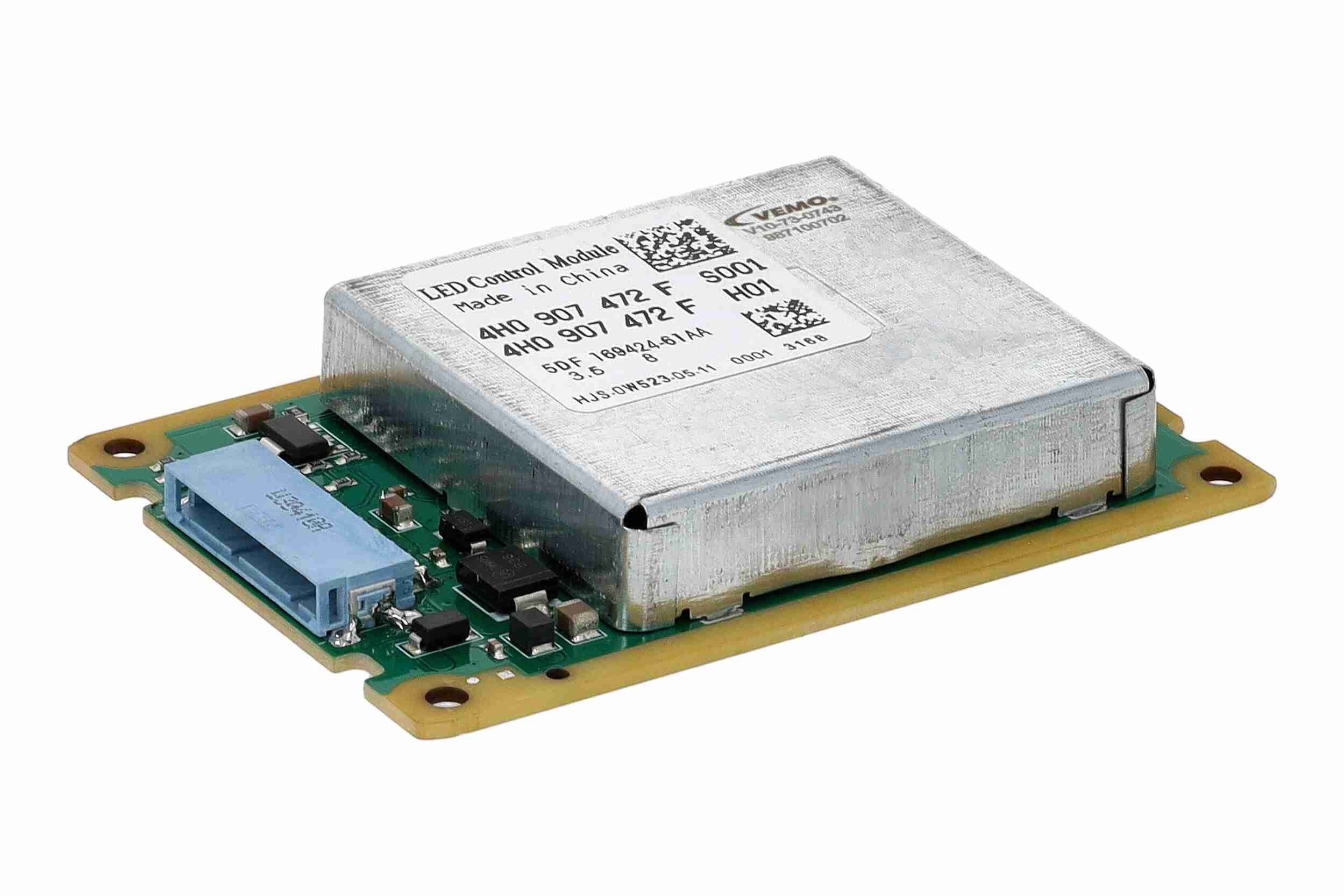 VEMO Módulo de comando, iluminação V10-73-0743 Módulo de comando, iluminação VEMO Audi Q3 V10-73-0743