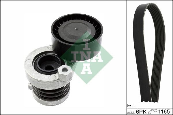 INA Drivremssats 529 0590 10 INA 529 0590 10 Flerspårsremssats RENAULT Clio V Hatchback (BF)