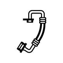 NRF Høytrykks- / lavtrykksledning, klimaanlegg 400027 NRF 400027 AC slange TOYOTA Celica IV Coupé (T160) billige