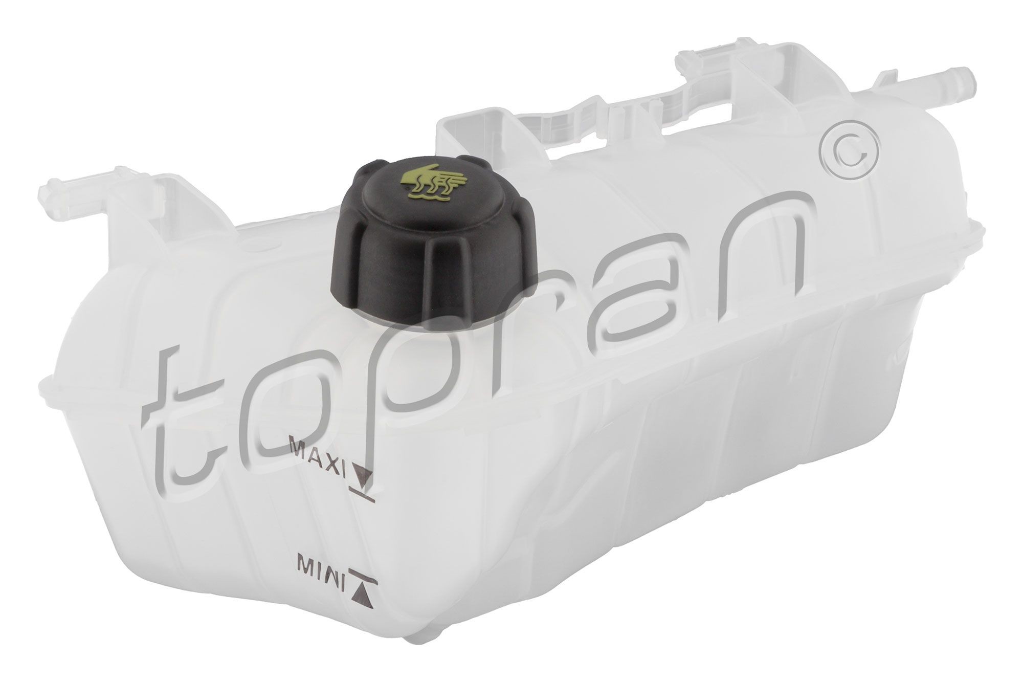 TOPRAN Kølervæskebeholder 702 504 Ekspansionsbeholder kølervæske TOPRAN CLIO 702 504 billig