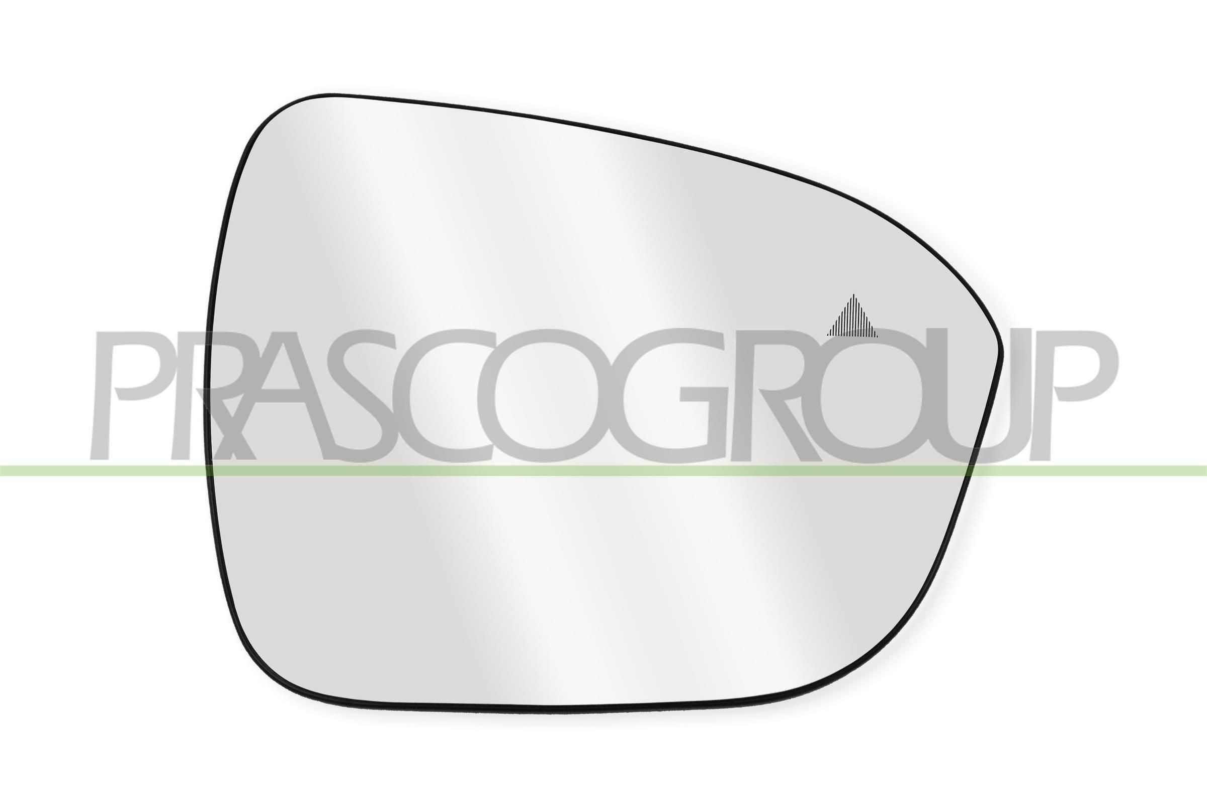 Vidro de espelho, espelho retrovisor exterior PRASCO DS7047523 PRASCO DS7047523 Vidro de espelho retrovisor exterior NISSAN JUKE 2022