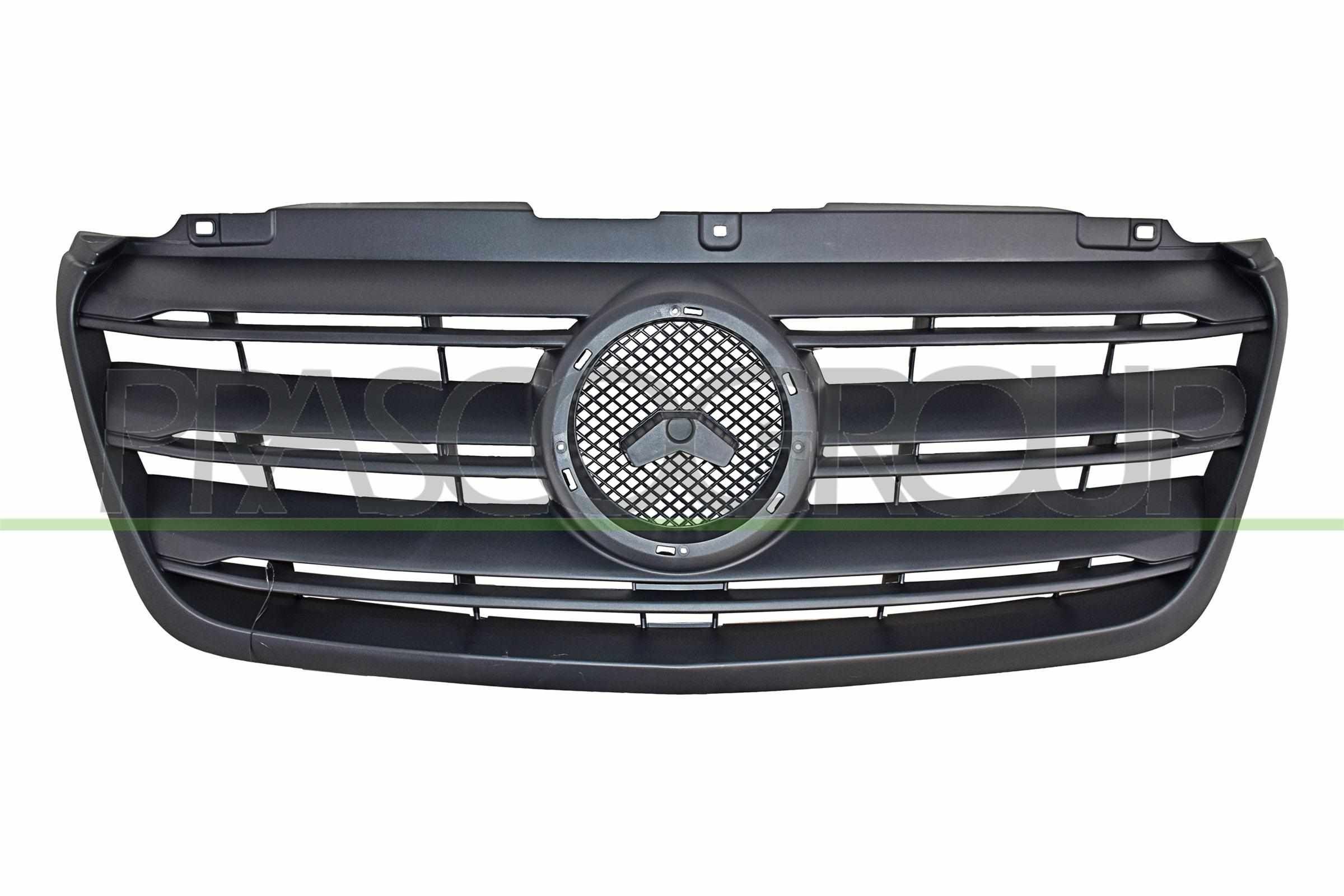 PRASCO Jäähdyttimen säleikkö ME9232001 PRASCO ME9232001 Jäähdyttimen säleikkö MERCEDES-BENZ Sprinter 5-t Van (907) 515 CDI (907.653, 907.655, 907.657) 150 hv 2022