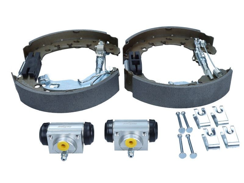 Bremsesko sett MAXGEAR 19-5682KIT MAXGEAR 19-5682KIT Bremseskosett foran og bak Lancia YPSILON 2024