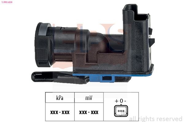 EPS Sensor de pressão, servo-freio 1.993.424 EPS 1.993.424 Servo freio Movano B Camião de plataforma / Chassis (X62) preço