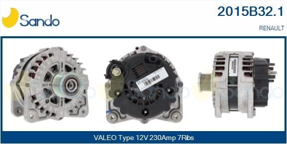 SANDO Alternator 2015B32.1 Renault MEGANE SANDO alternator 2015B321