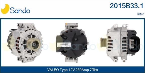 Dynamo / Alternator SANDO 2015B33.1 SANDO 2015B33.1: Wisselstroomdynamo BMW 8-serie 2021