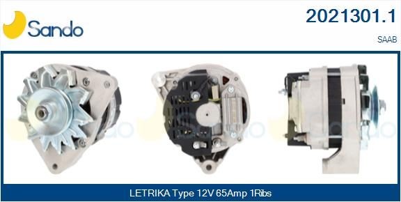 SANDO Generator 2021301.1 2021301.1 SANDO dynastart SAAB 900